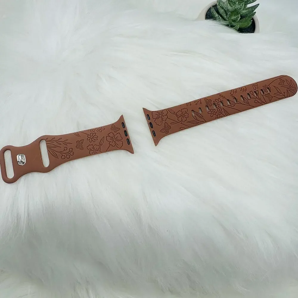Floral Fall Design Apple Watch Bands 38mm 40mm 41mm